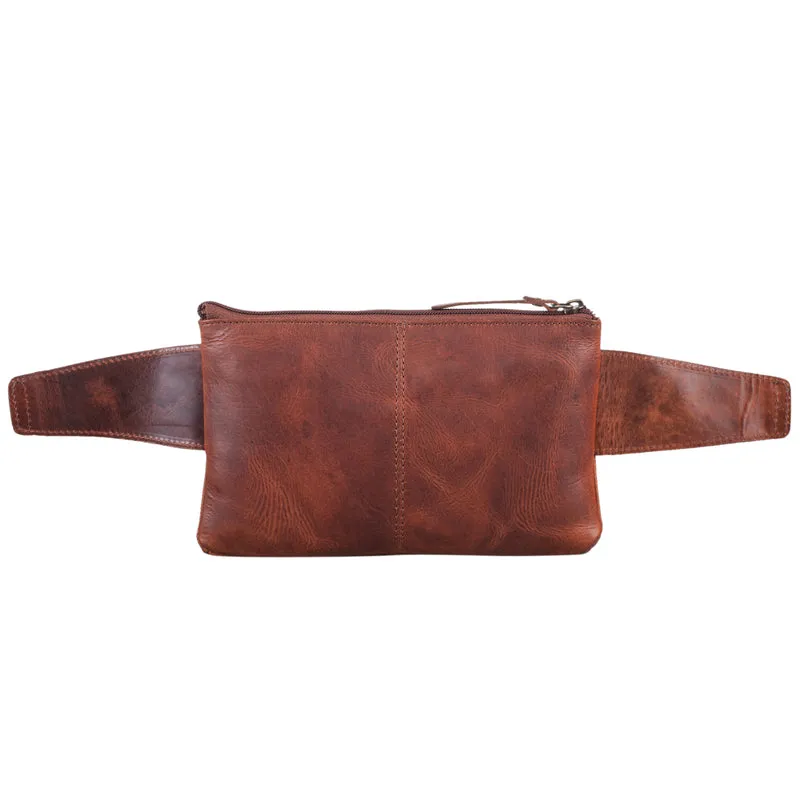 "Skye" Bauchtasche Vintage Leder