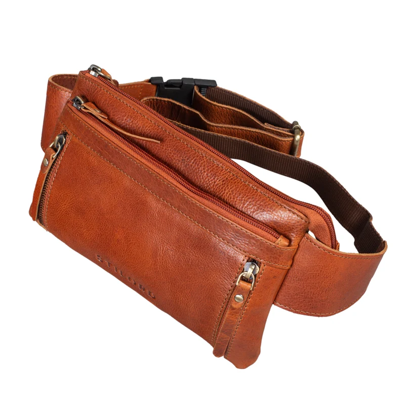 "Skye" Bauchtasche Vintage Leder