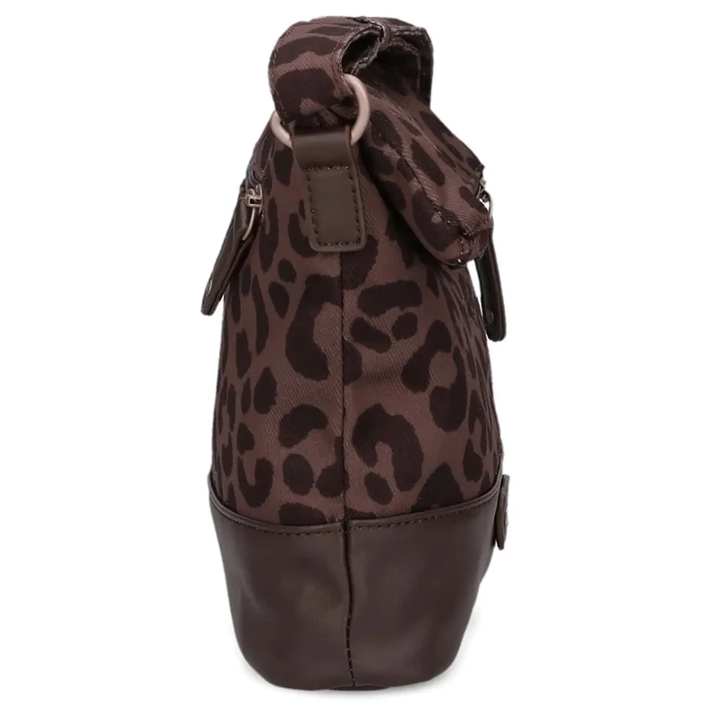 zwei Olli OT6 - Schultertasche 20/29 cm (leo-brown)