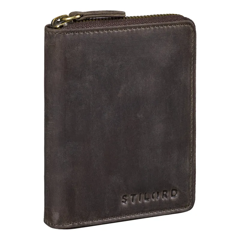 "Giannis" Mini Leder Portemonnaie Herren RFID