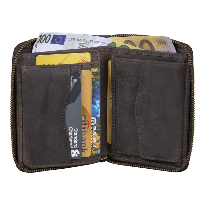 "Giannis" Mini Leder Portemonnaie Herren RFID