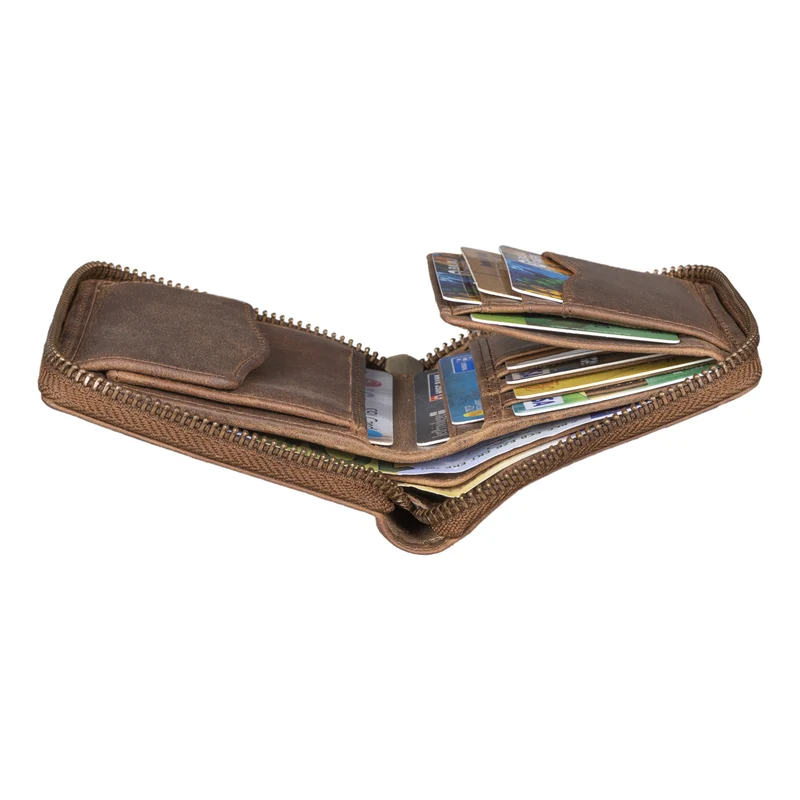 "Giannis" Mini Leder Portemonnaie Herren RFID