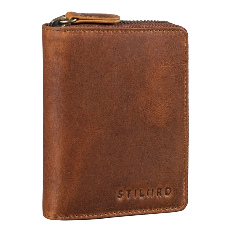 "Giannis" Mini Leder Portemonnaie Herren RFID