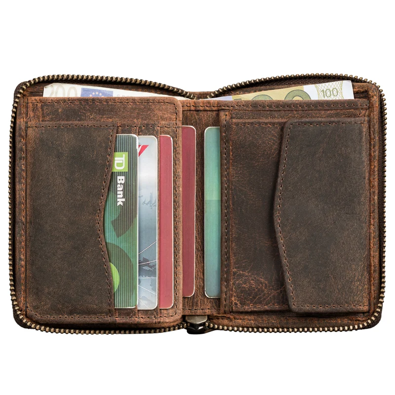 "Giannis" Mini Leder Portemonnaie Herren RFID