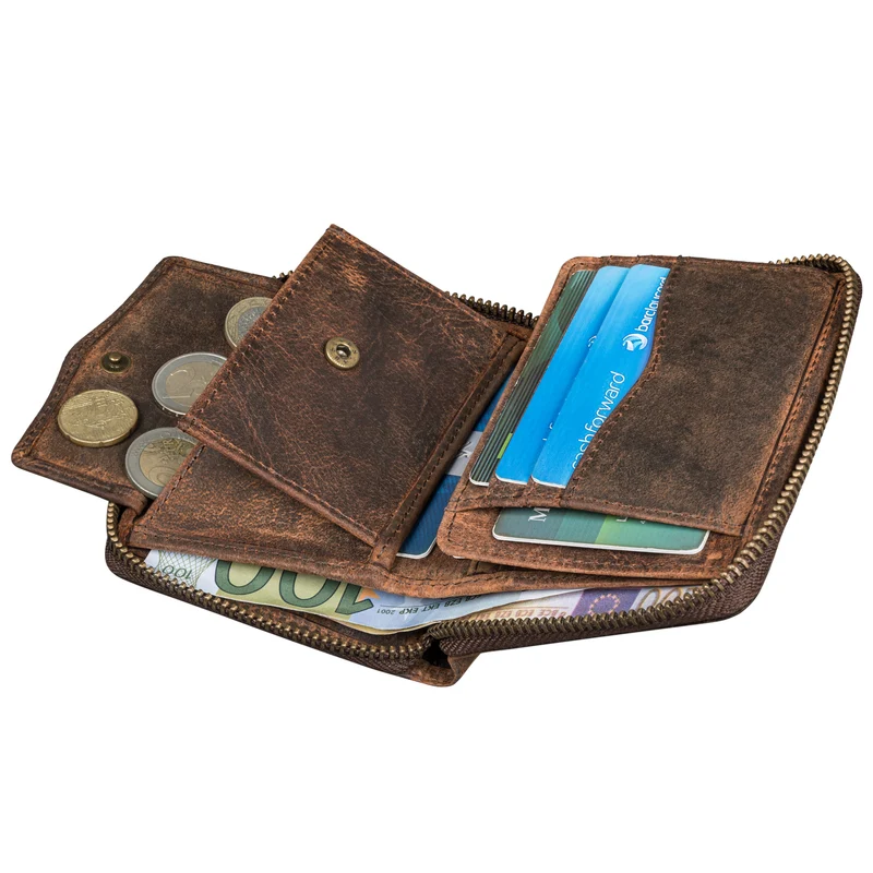 "Giannis" Mini Leder Portemonnaie Herren RFID