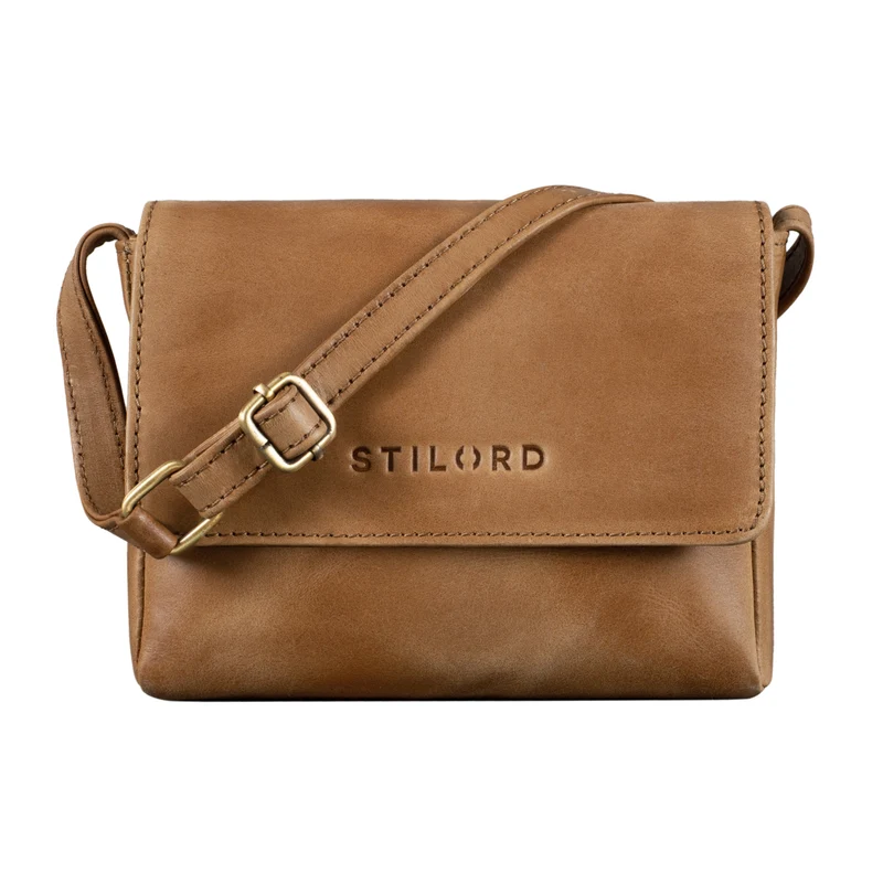 B-WARE "Audrey" Handtasche Damen Leder Klein