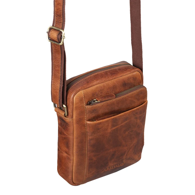 "River" Umhängetasche Schultertasche Leder
