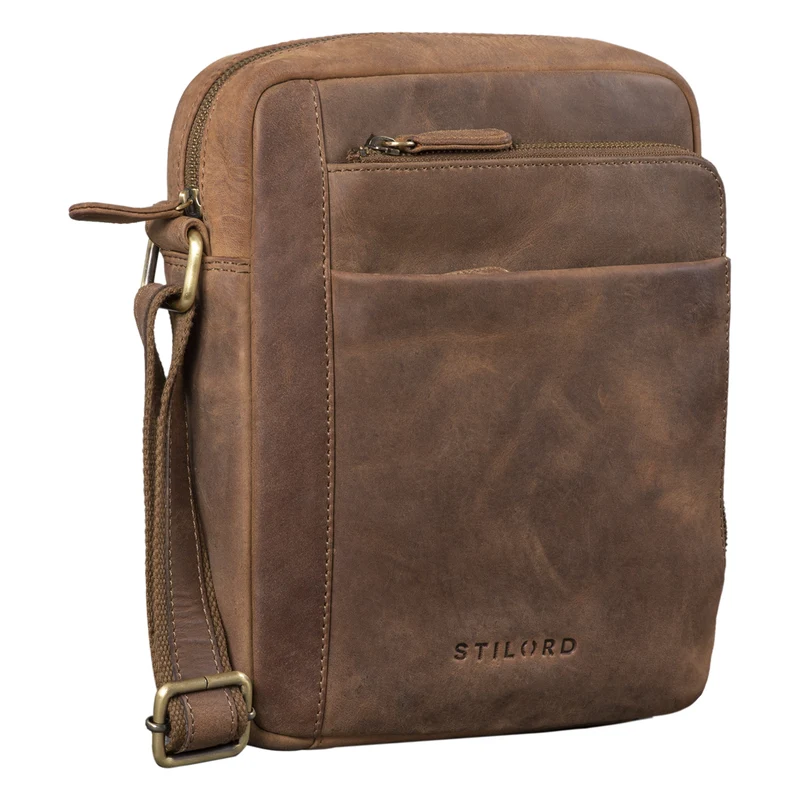 "River" Umhängetasche Schultertasche Leder