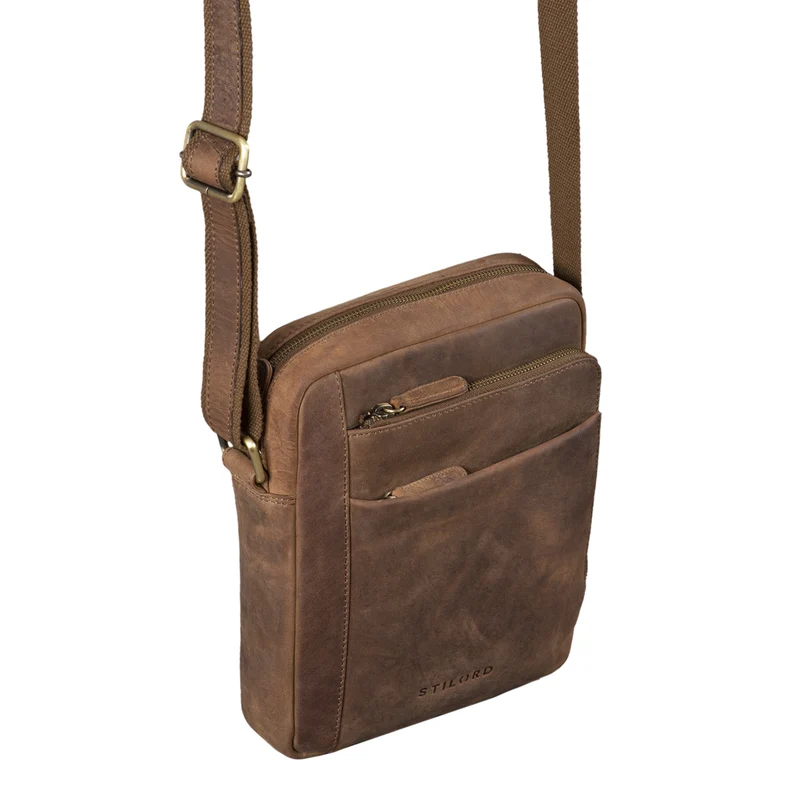 "River" Umhängetasche Schultertasche Leder