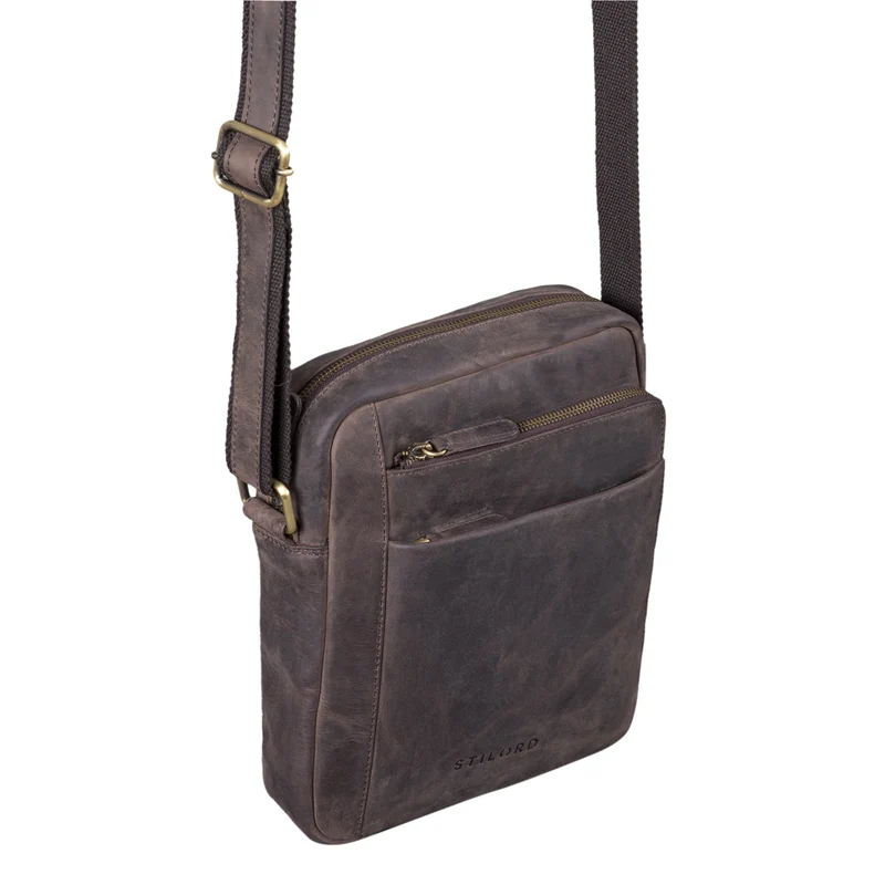 "River" Umhängetasche Schultertasche Leder