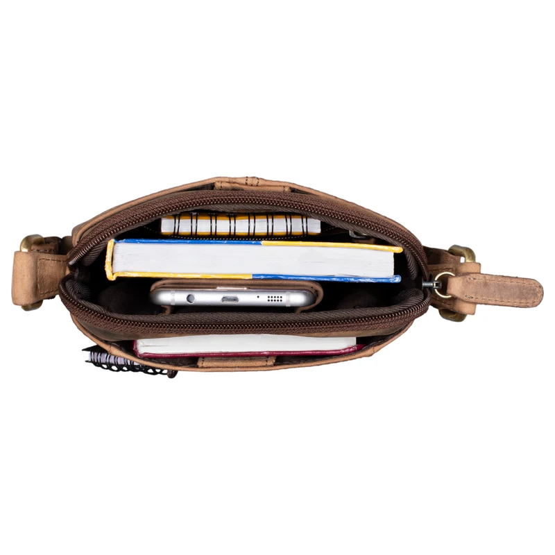 STILORD "Emerson" Kleine Herrentasche Leder