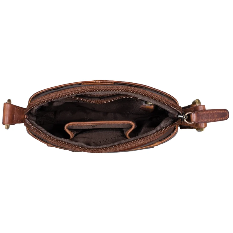 STILORD "Emerson" Kleine Herrentasche Leder