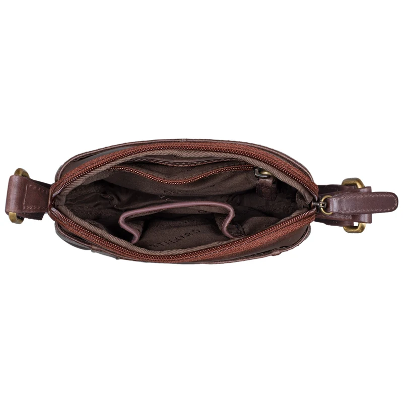 STILORD "Emerson" Kleine Herrentasche Leder