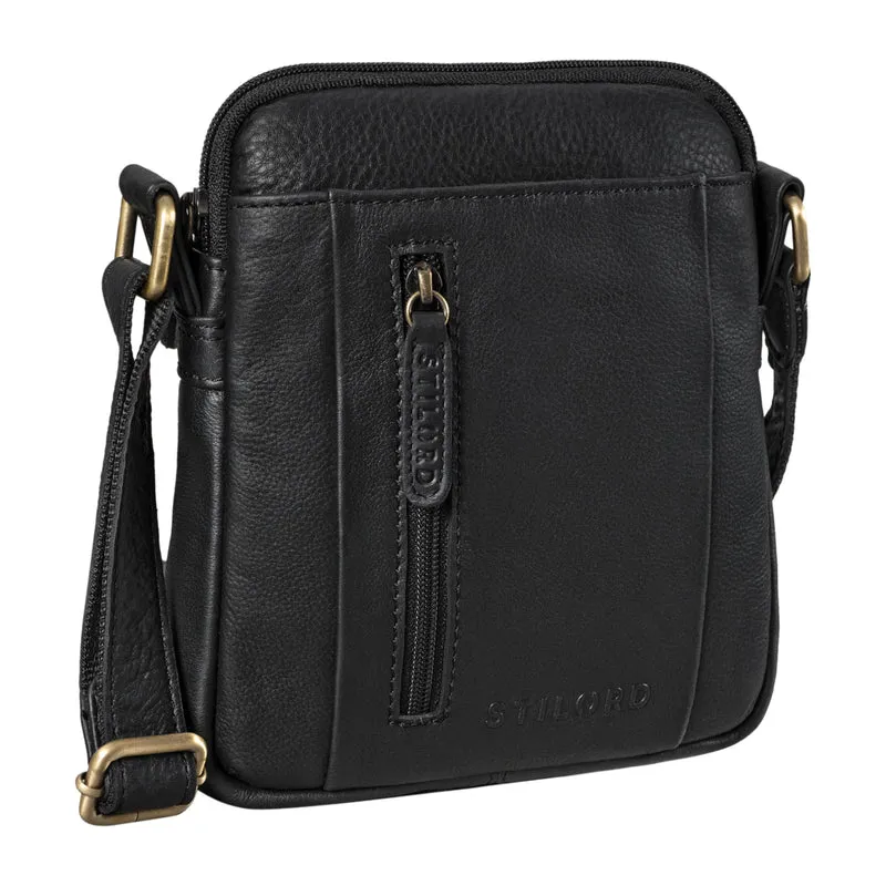 STILORD "Emerson" Kleine Herrentasche Leder