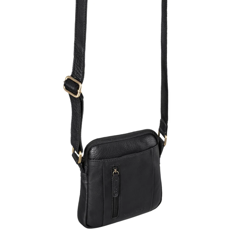 STILORD "Emerson" Kleine Herrentasche Leder