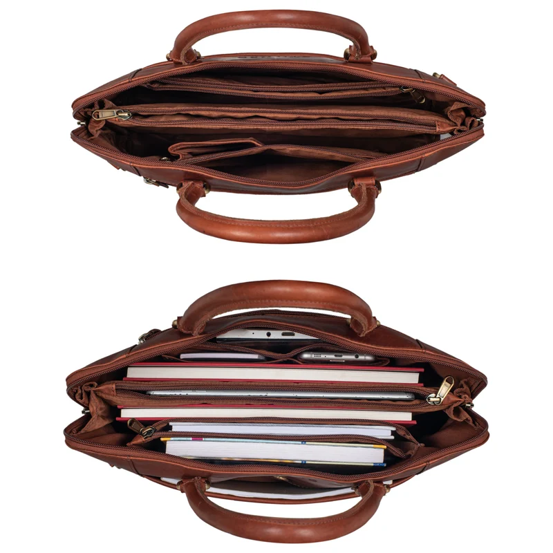 "Latoya" Arbeitstasche elegant Leder