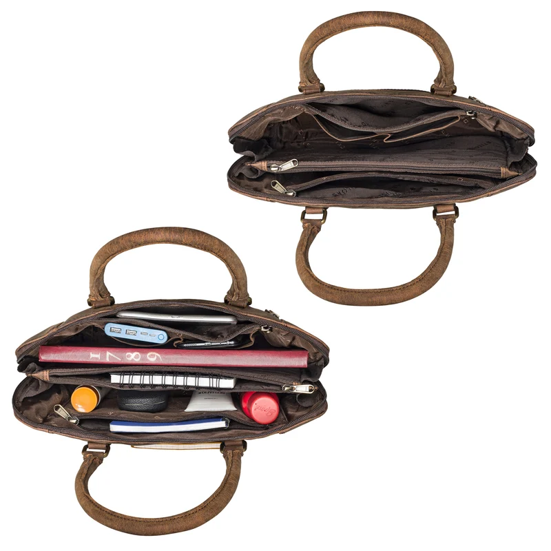 "Latoya" Arbeitstasche elegant Leder