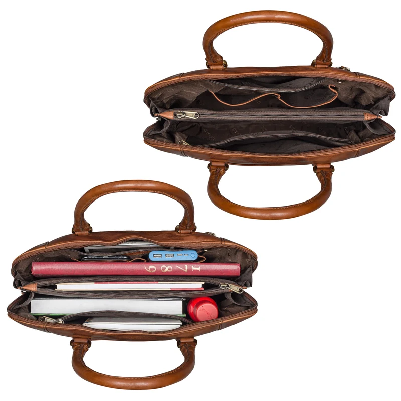 "Latoya" Arbeitstasche elegant Leder