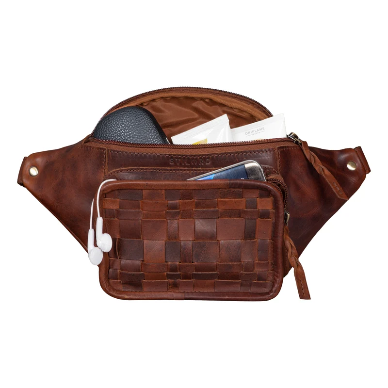 "Maya" Gürteltasche Damen Leder stylisch
