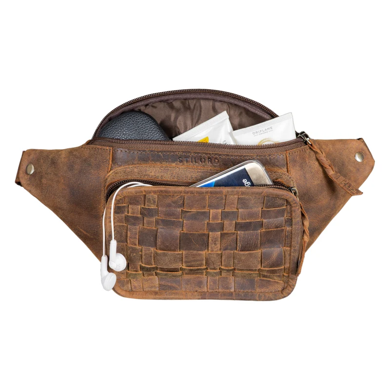 "Maya" Gürteltasche Damen Leder stylisch