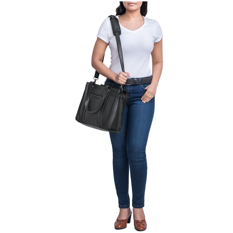 "Ariana" Shopper Business Damen Leder