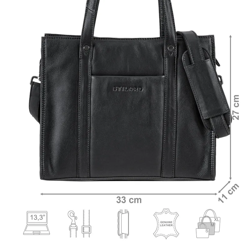 "Ariana" Shopper Business Damen Leder