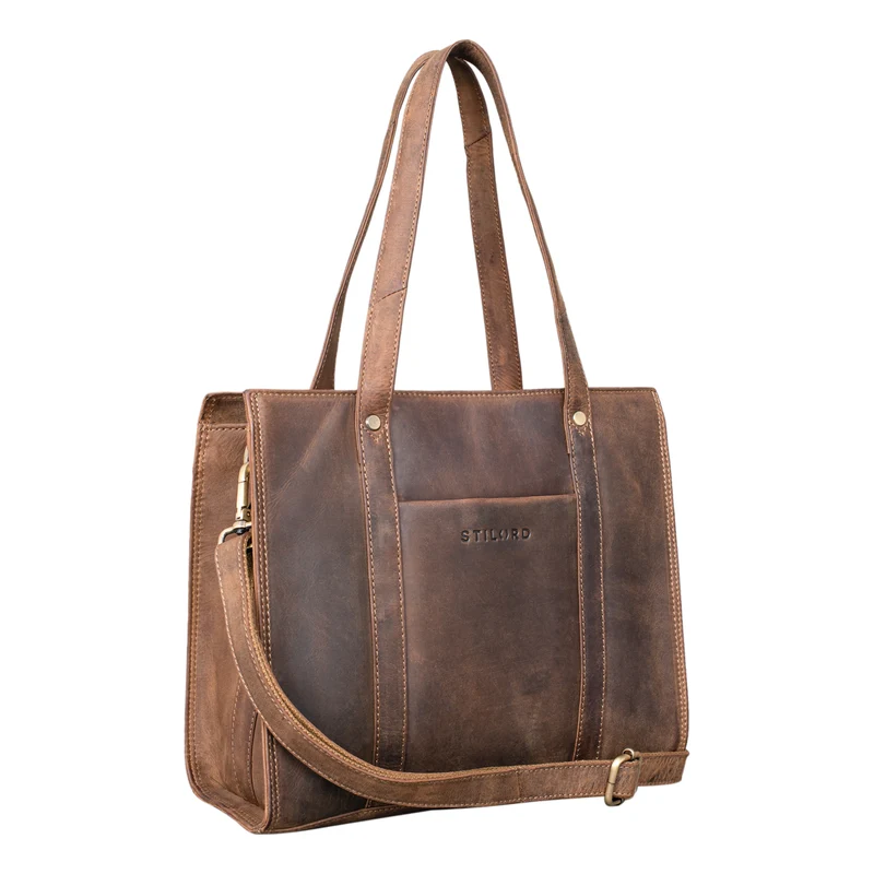 "Ariana" Shopper Business Damen Leder