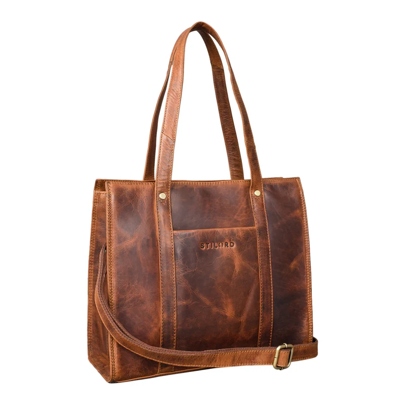 "Ariana" Shopper Business Damen Leder