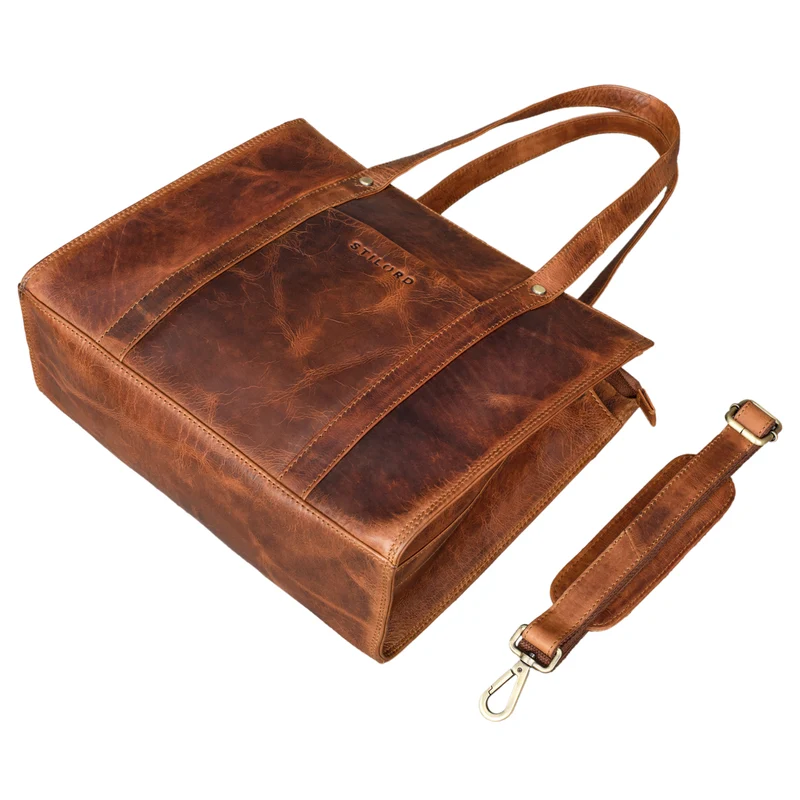 "Ariana" Shopper Business Damen Leder