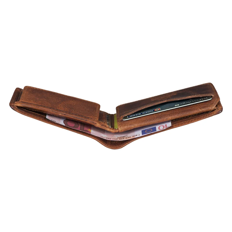 "Jay" Mini Geldbörse Herren RFID Leder