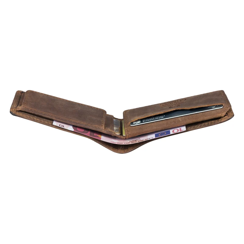 "Jay" Mini Geldbörse Herren RFID Leder