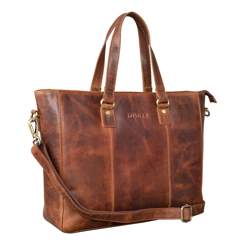 "Emmeline" Shopper Tasche Leder Business Damen Aktentasche