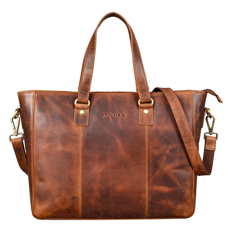 "Emmeline" Shopper Tasche Leder Business Damen Aktentasche