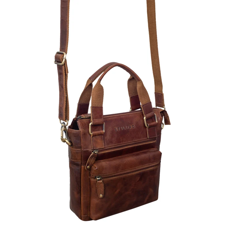 "Lucia" Vintage Ledertasche Damen