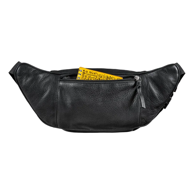 "Brodie" Bauchtasche Leder Groß