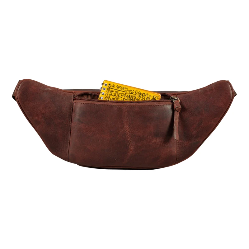 "Brodie" Bauchtasche Leder Groß