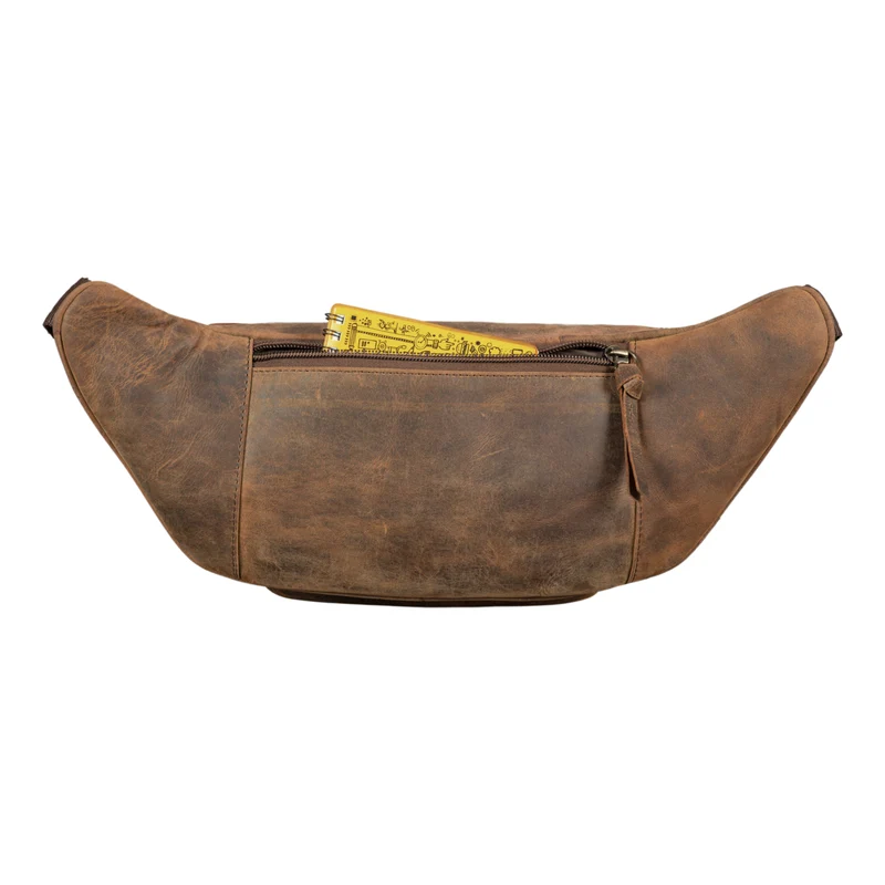 "Brodie" Bauchtasche Leder Groß