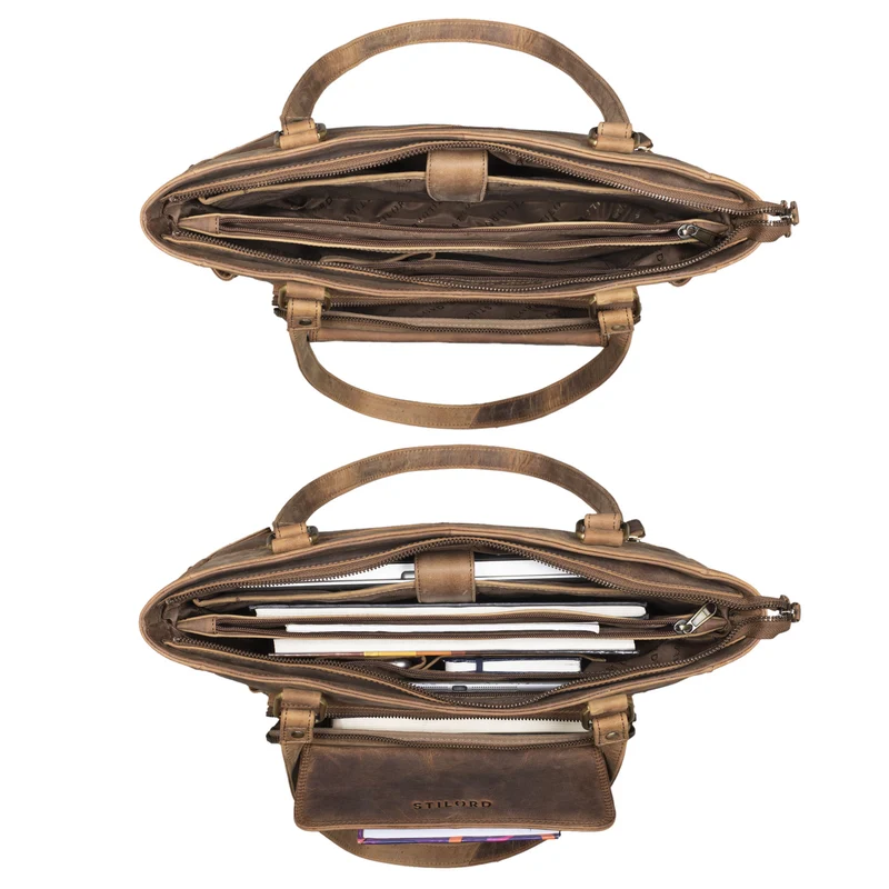 "Liara" Shopper Tasche Damen Groß Leder