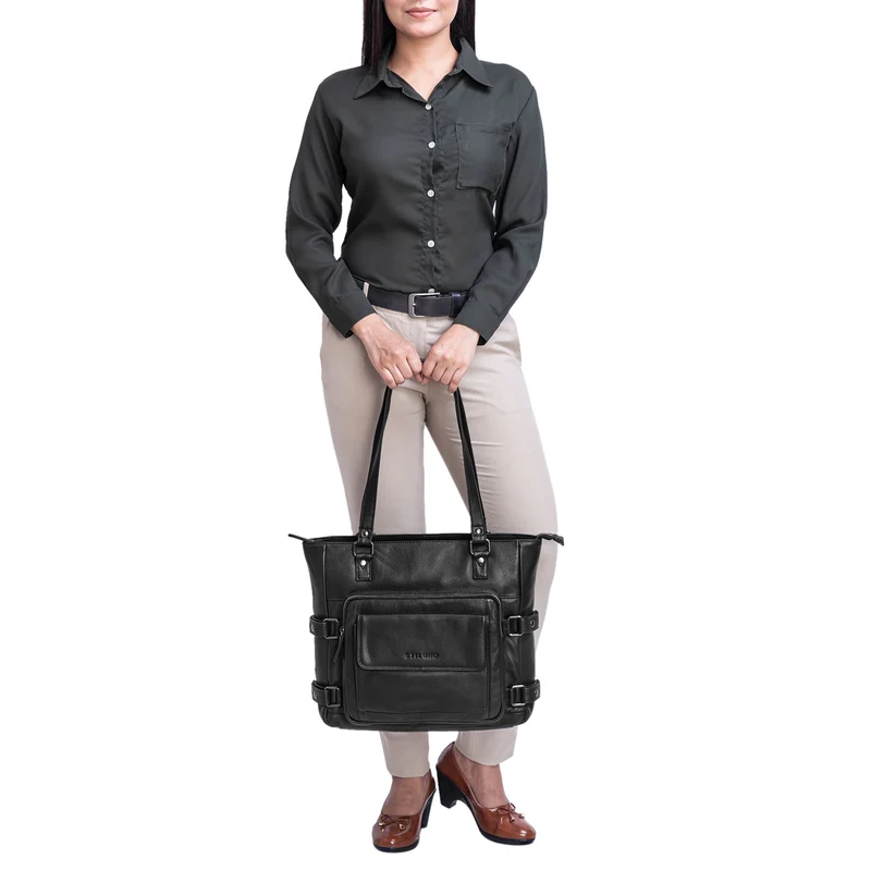 "Liara" Shopper Tasche Damen Groß Leder