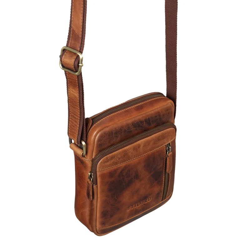 "Trae" Tasche Herren Umhängetasche klein Leder