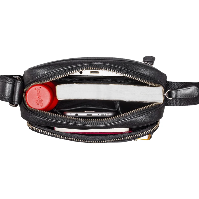 "Trae" Tasche Herren Umhängetasche klein Leder
