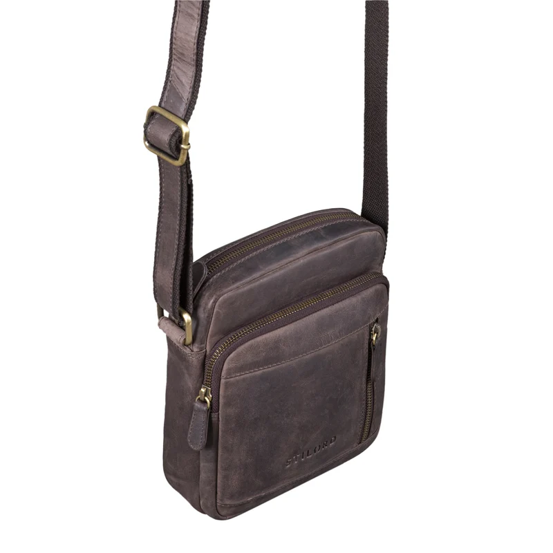 "Trae" Tasche Herren Umhängetasche klein Leder