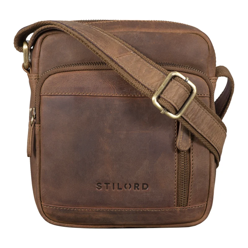 "Trae" Tasche Herren Umhängetasche klein Leder