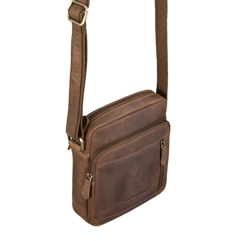 "Trae" Tasche Herren Umhängetasche klein Leder