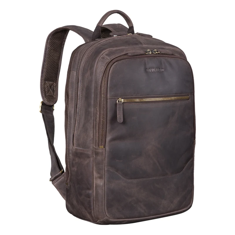 "Reece" Business Lederrucksack Vintage