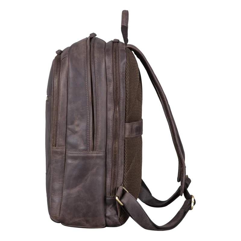"Reece" Business Lederrucksack Vintage