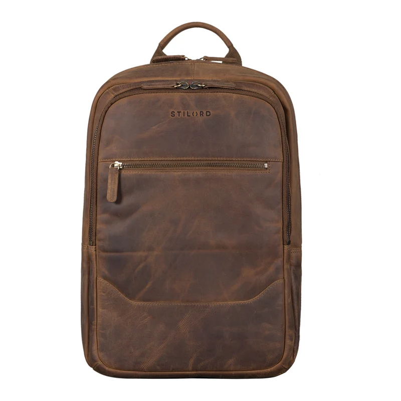 "Reece" Business Lederrucksack Vintage