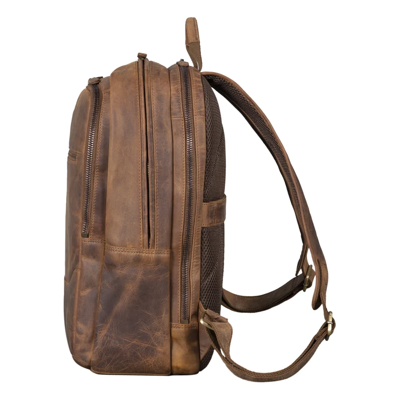 "Reece" Business Lederrucksack Vintage