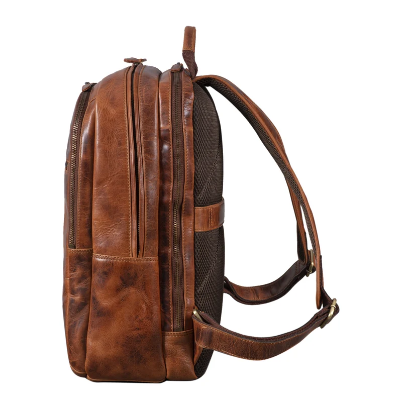 "Reece" Business Lederrucksack Vintage