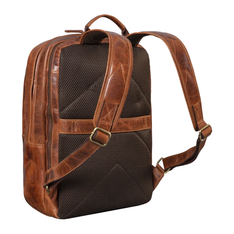 "Reece" Business Lederrucksack Vintage